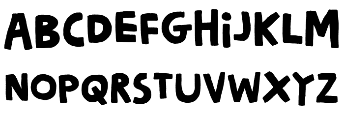 Soup Du Jour DEMO Solid Font LOWERCASE