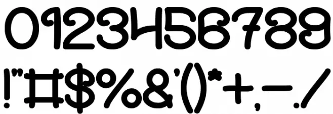 Soup Recipe Bold Font OTHER CHARS