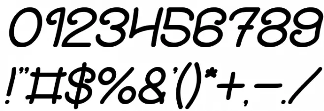 Soup Recipe Italic Font OTHER CHARS