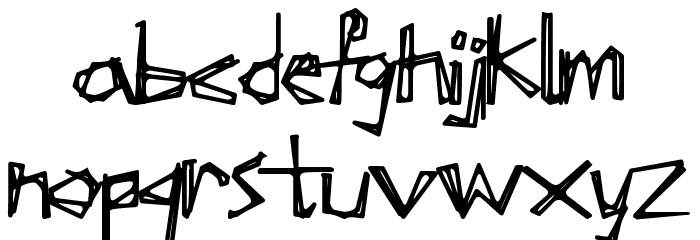 SoupKitchen Font LOWERCASE
