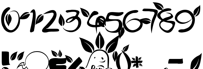 SoupLeaf Font OTHER CHARS