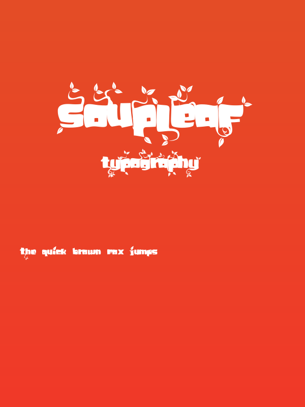 SoupLeaf Poster