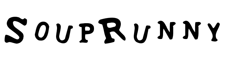 SoupRunny Font