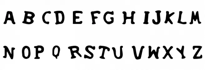 SoupRunny Schriftart Groß