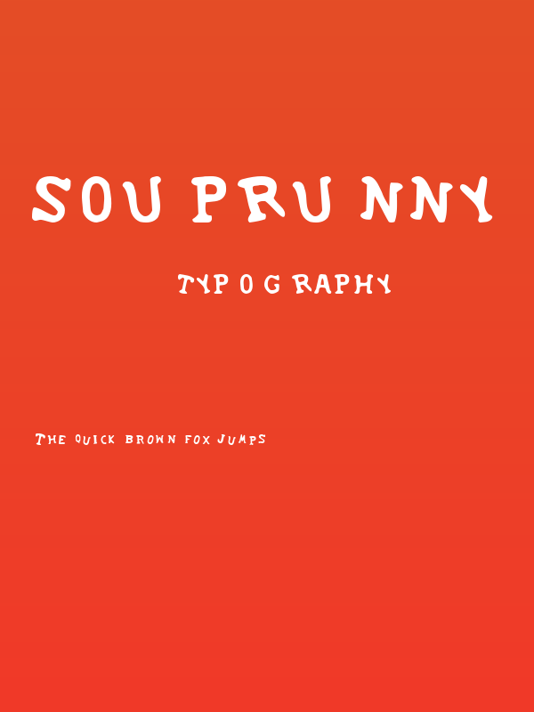 SoupRunny Poster