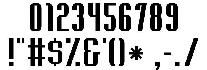 Soupertrouper Regular Font OTHER CHARS
