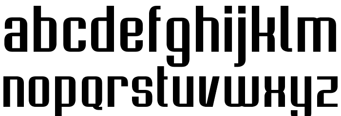 Soupertrouper Regular Font LOWERCASE