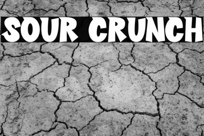 Sour Crunch Font examples
