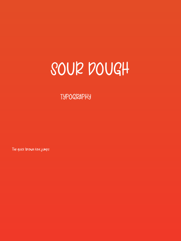 Sour Dough Poster