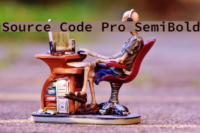 Source Code Pro SemiBold Example 3
