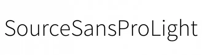 Source Sans Pro Light  baixar fontes gratis
