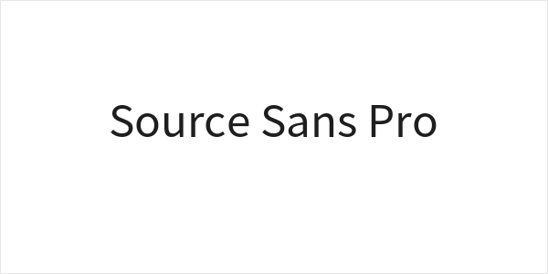 Source Sans Pro Logo