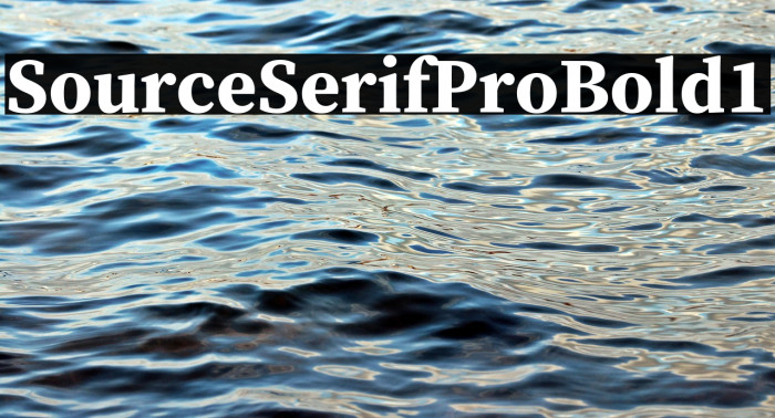 Source Serif Pro Bold1 Example 3