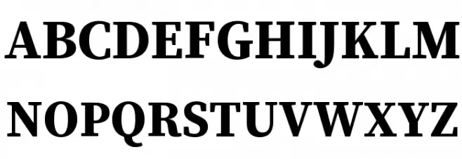 Source Serif Pro Bold