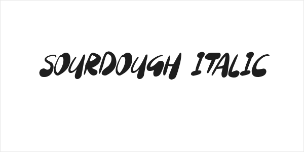 Sourdough Italic Logo