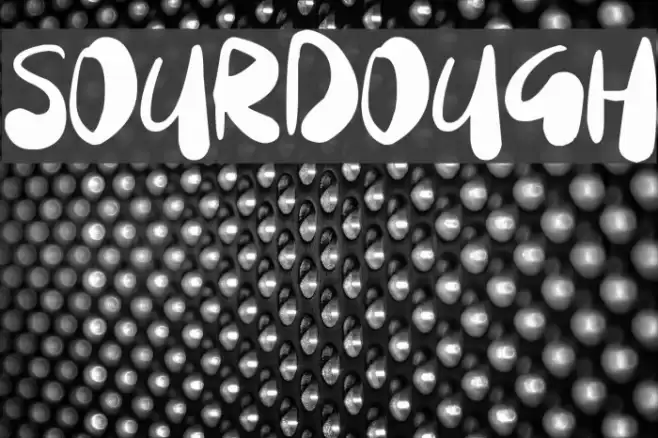 Sourdough Font examples