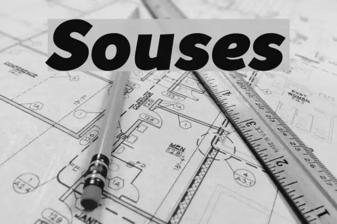 Souses Font examples