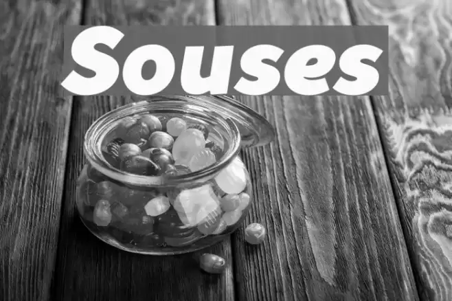 Souses Font examples