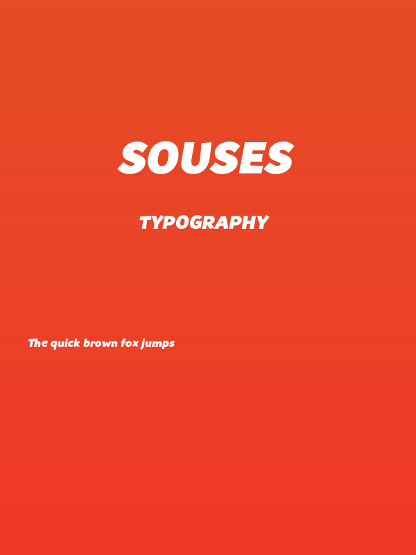 Souses Poster