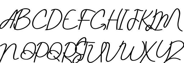 South America Font UPPERCASE