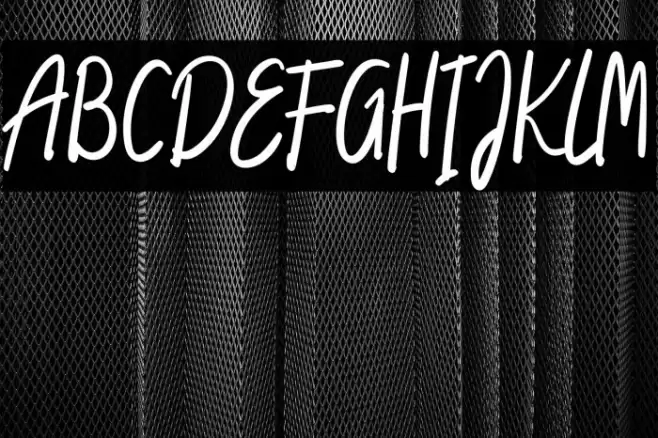 South Amsterdam Font examples