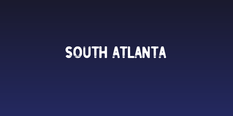 South Atlanta Social Header