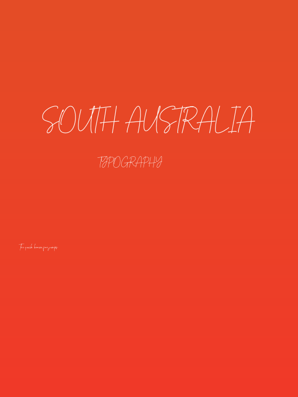 South Australia Poster