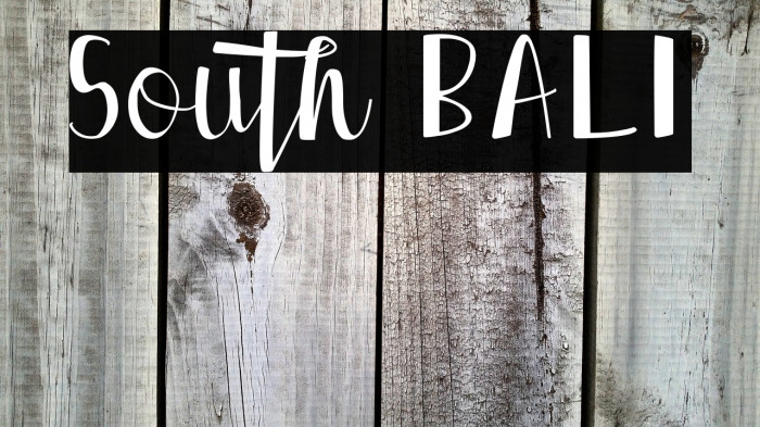 South BALI Example 3