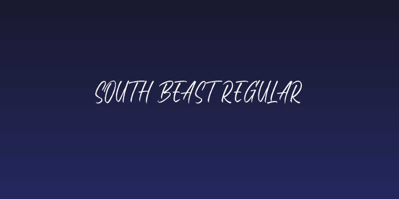 South Beast Regular Social Header