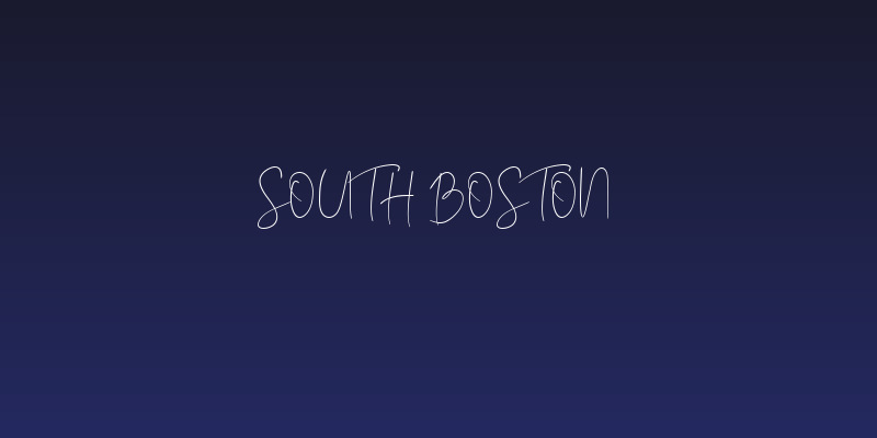 South Boston Social Header