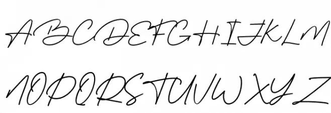 South Brittany Schriftart Groß
