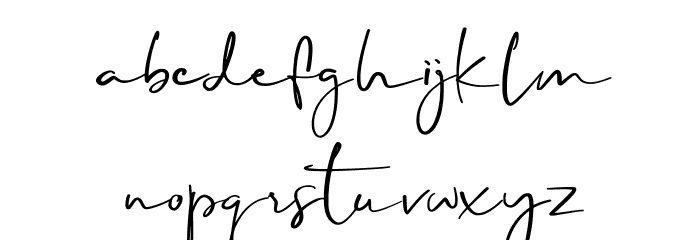 South Castle Font LOWERCASE