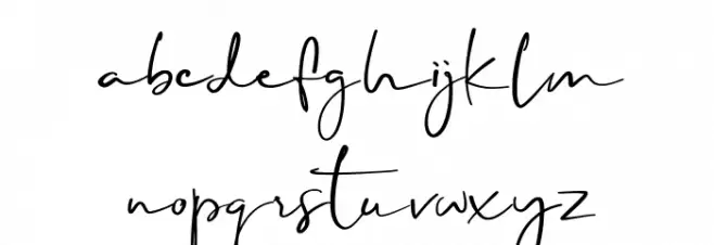 South Castle Font LOWERCASE