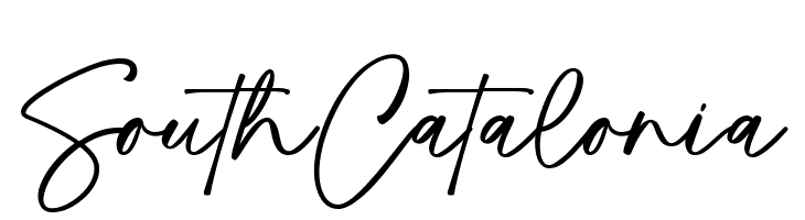 South Catalonia  フリーフォントのダウンロード