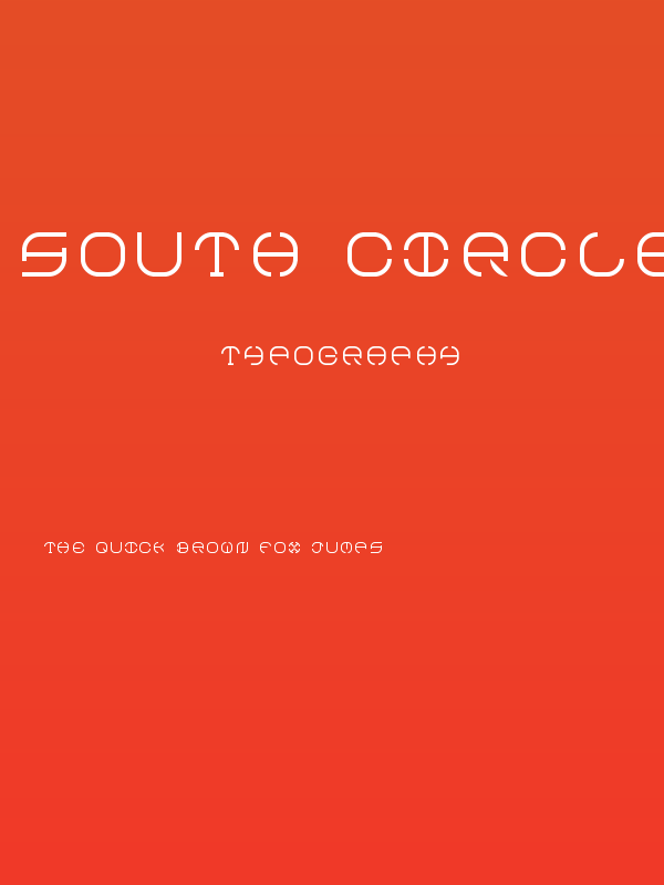 South Circle Regular Poster