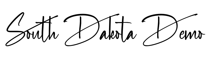 South Dakota Demo Fonte