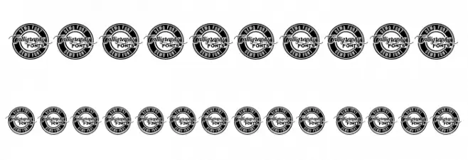 South Dakota Demo フォント その他の文字