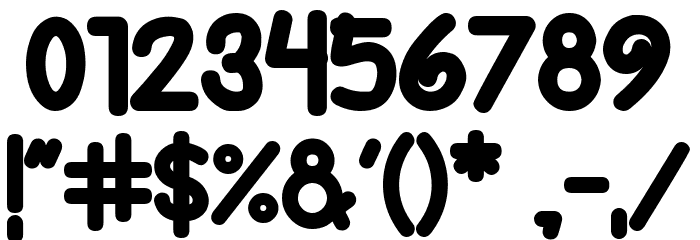 South Djakarta Font OTHER CHARS