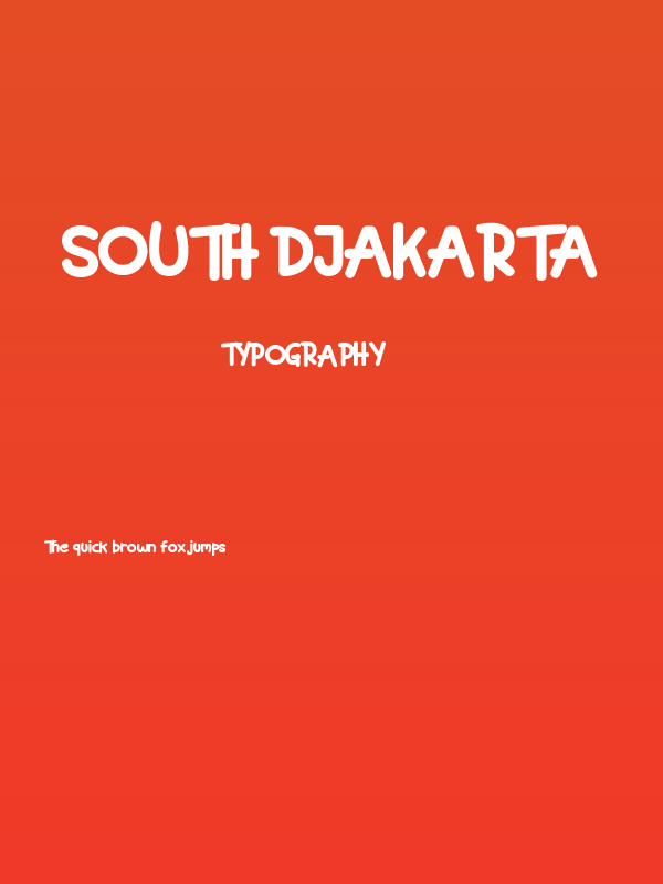 South Djakarta Poster