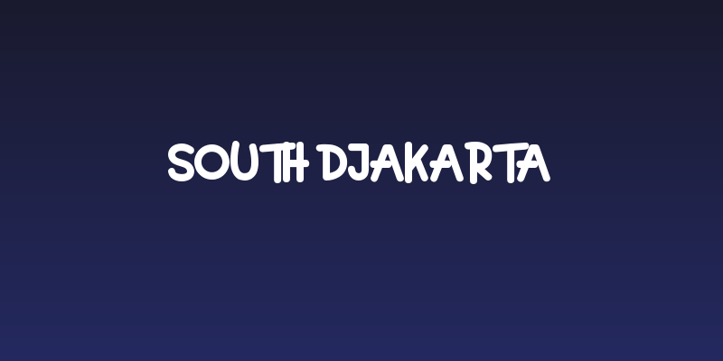 South Djakarta Social Header