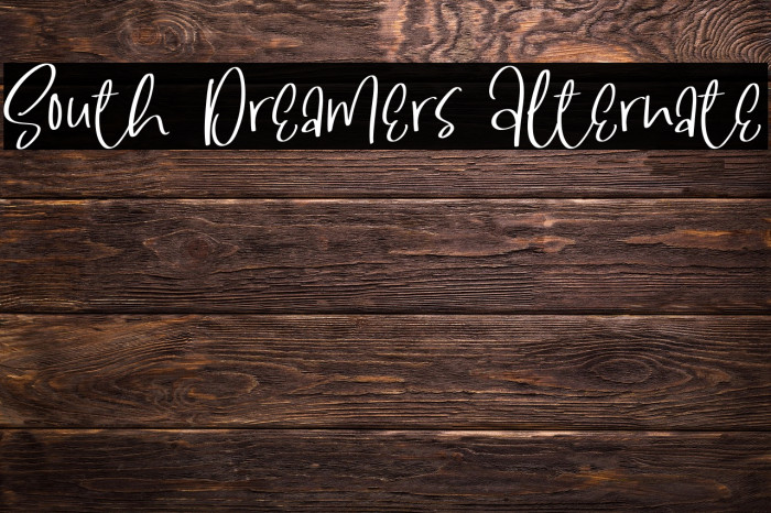 South Dreamers Alternate Example 3