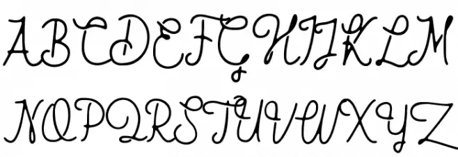 South East Free Rough Schriftart Groß