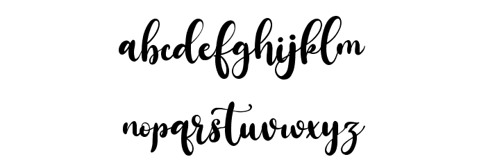 South Forest Font LOWERCASE