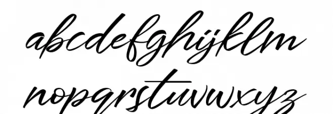 South Hamburg フォント 小文字