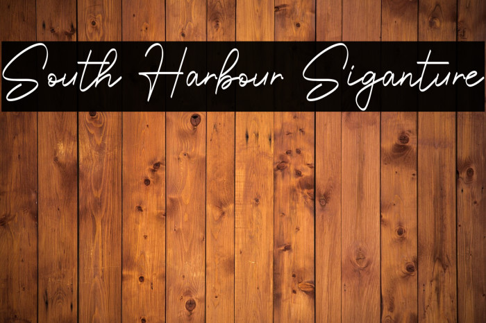 South Harbour Siganture Example 2