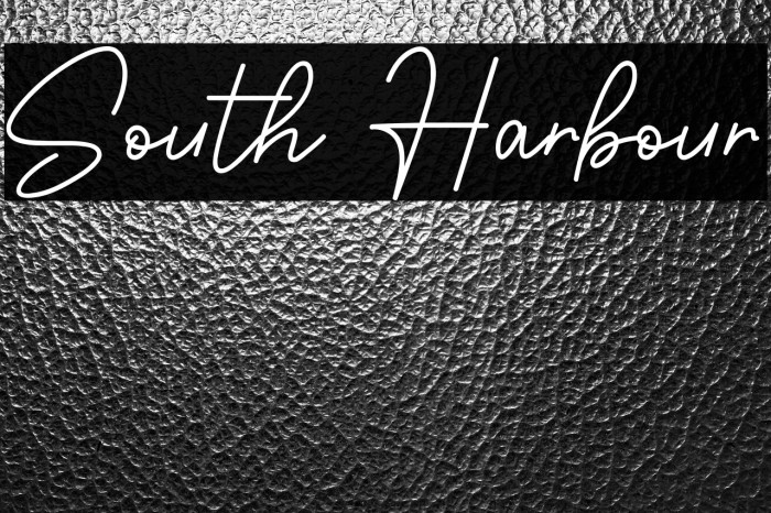 South Harbour Example 2