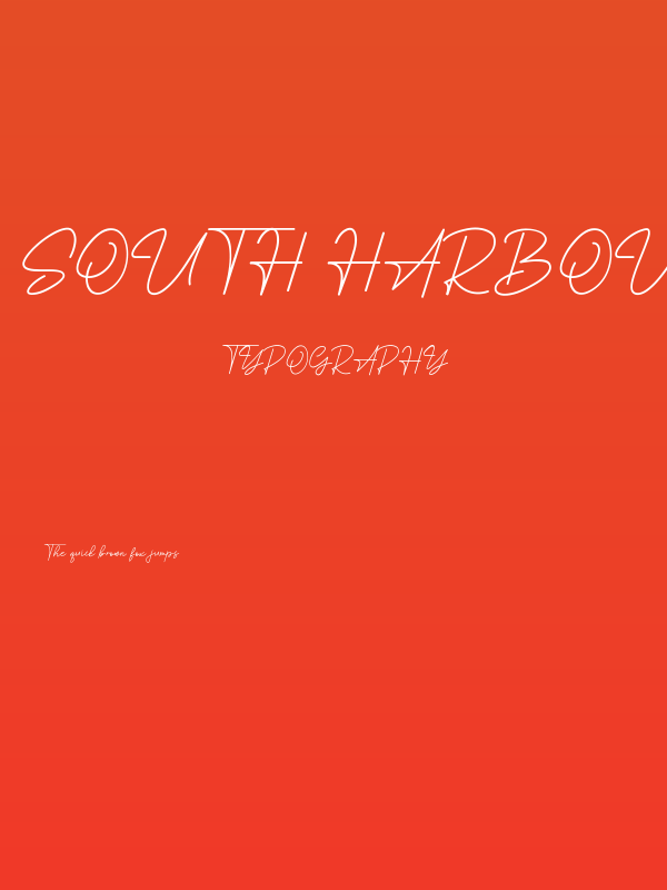 South Harbour Poster