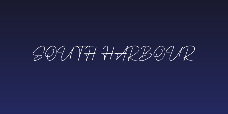 South Harbour Social Header