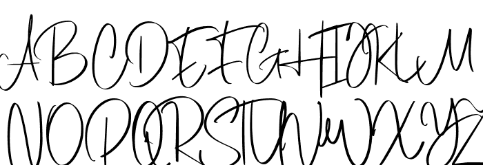 South Houston Font UPPERCASE