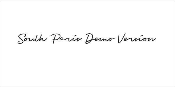 South Paris Demo Version Logo